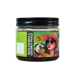 Soya Chunks & Cocunut Pickle