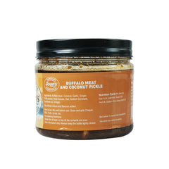 Buffalo Meat and Coconut Pickle